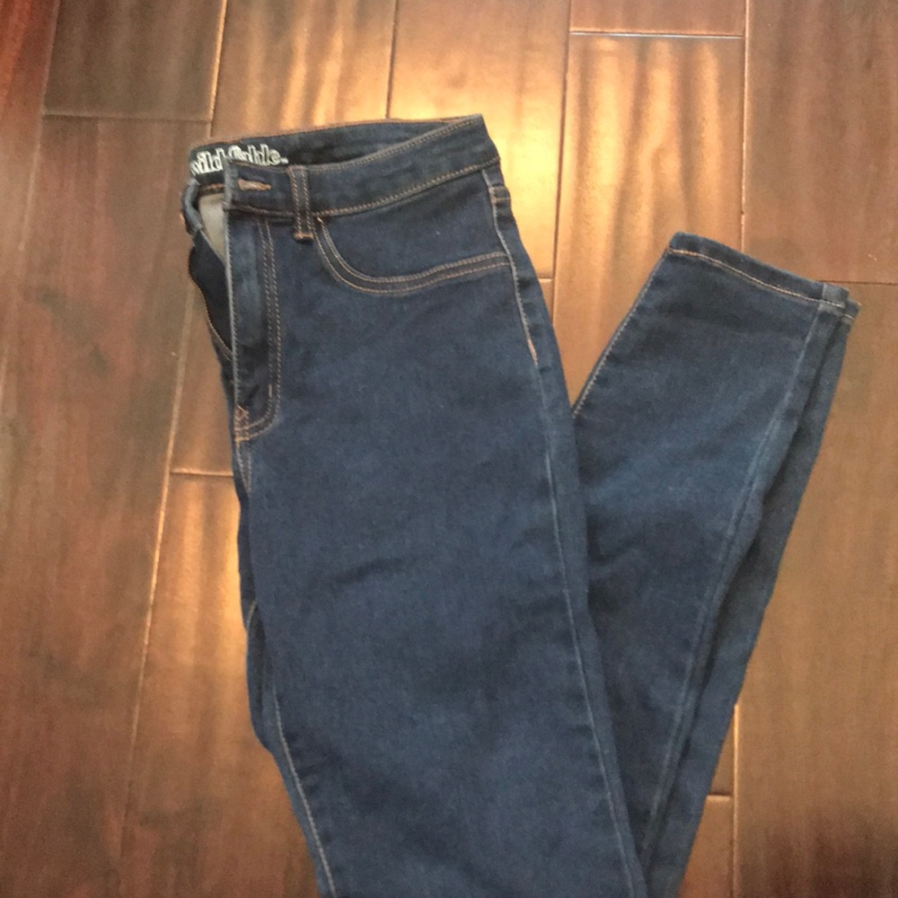 Wild Fable Dark Wash skinny 4